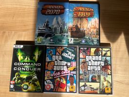 PC Game Klassiker GTA, C&C, Anno