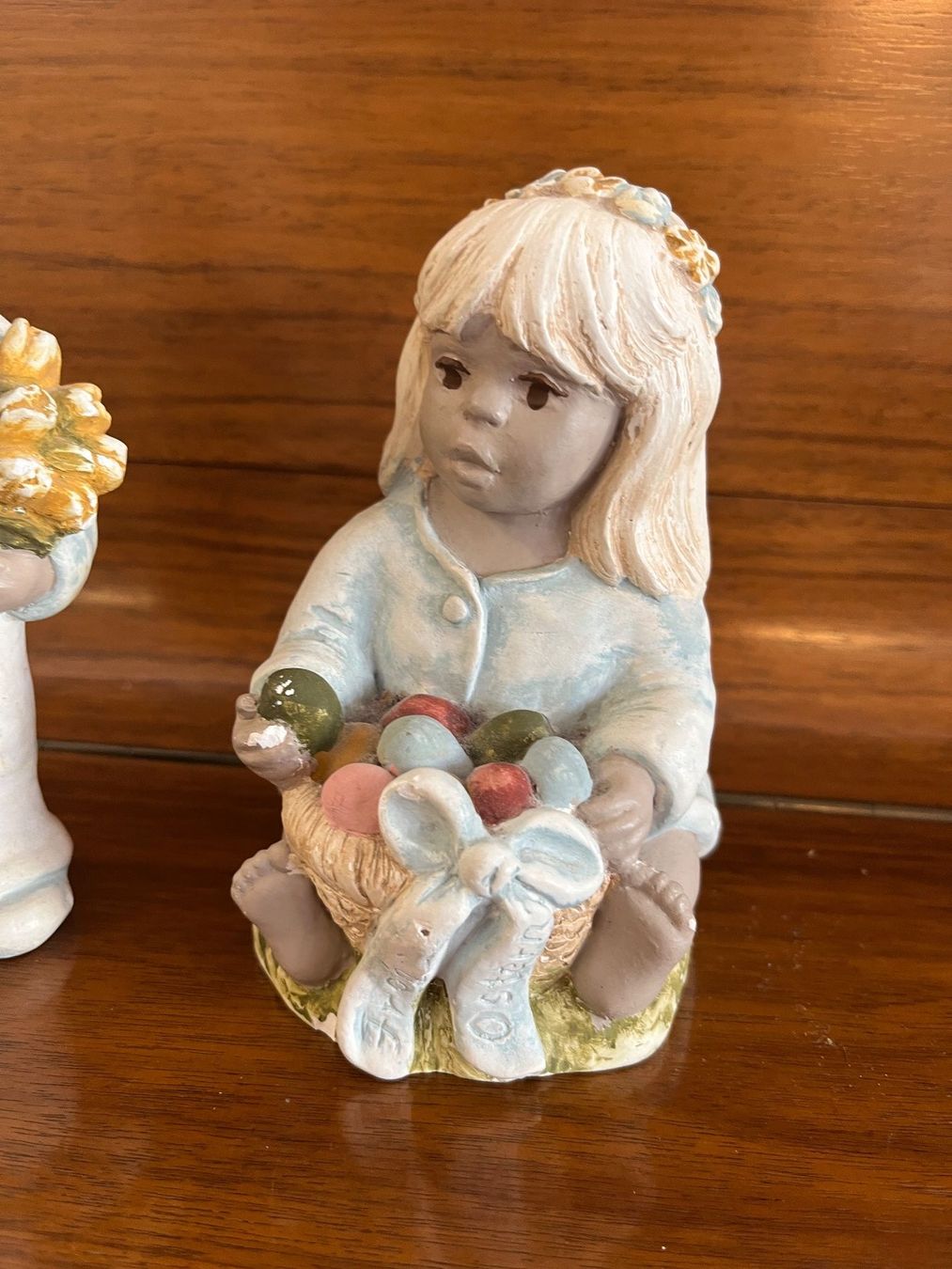 Statuette: Figuren -  Kinder mit Blumen – Usato da Stetten AG venduto da Brissago25 1