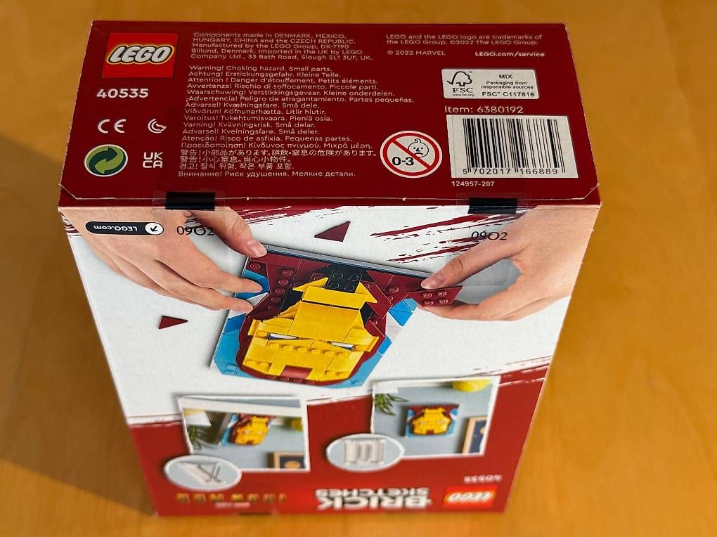 Lego Baukästen: LEGO 40535 Brick Sketches Iron Man – Neu und originalverpackt aus Ettingen von yetimage 3