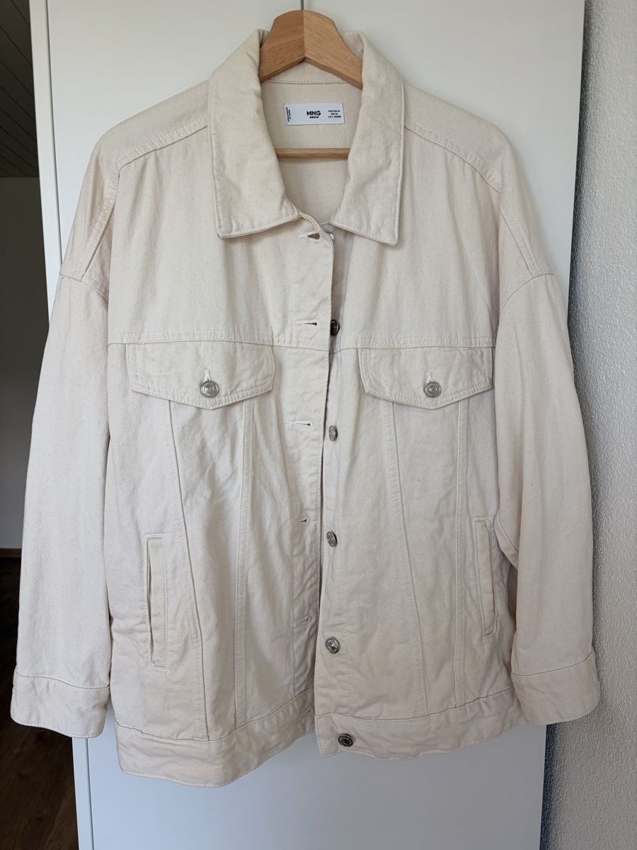 Mango Giacche: Mango Jeansjacke Gr. M/38, Off-White – Nuovo (secondo la descrizione) da Sursee venduto da van.jan 2