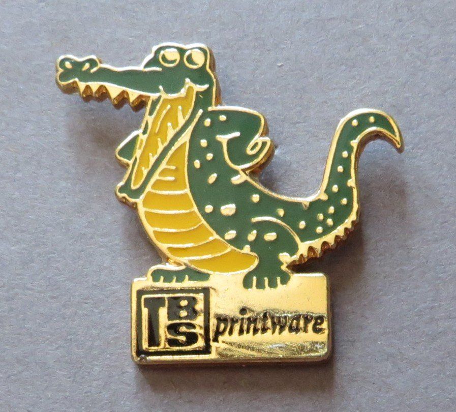 Plaquettes & Badges: PIN, TBS PRINTWARE, KROKODIL – D'occasion à Neuhausen par luckimucki