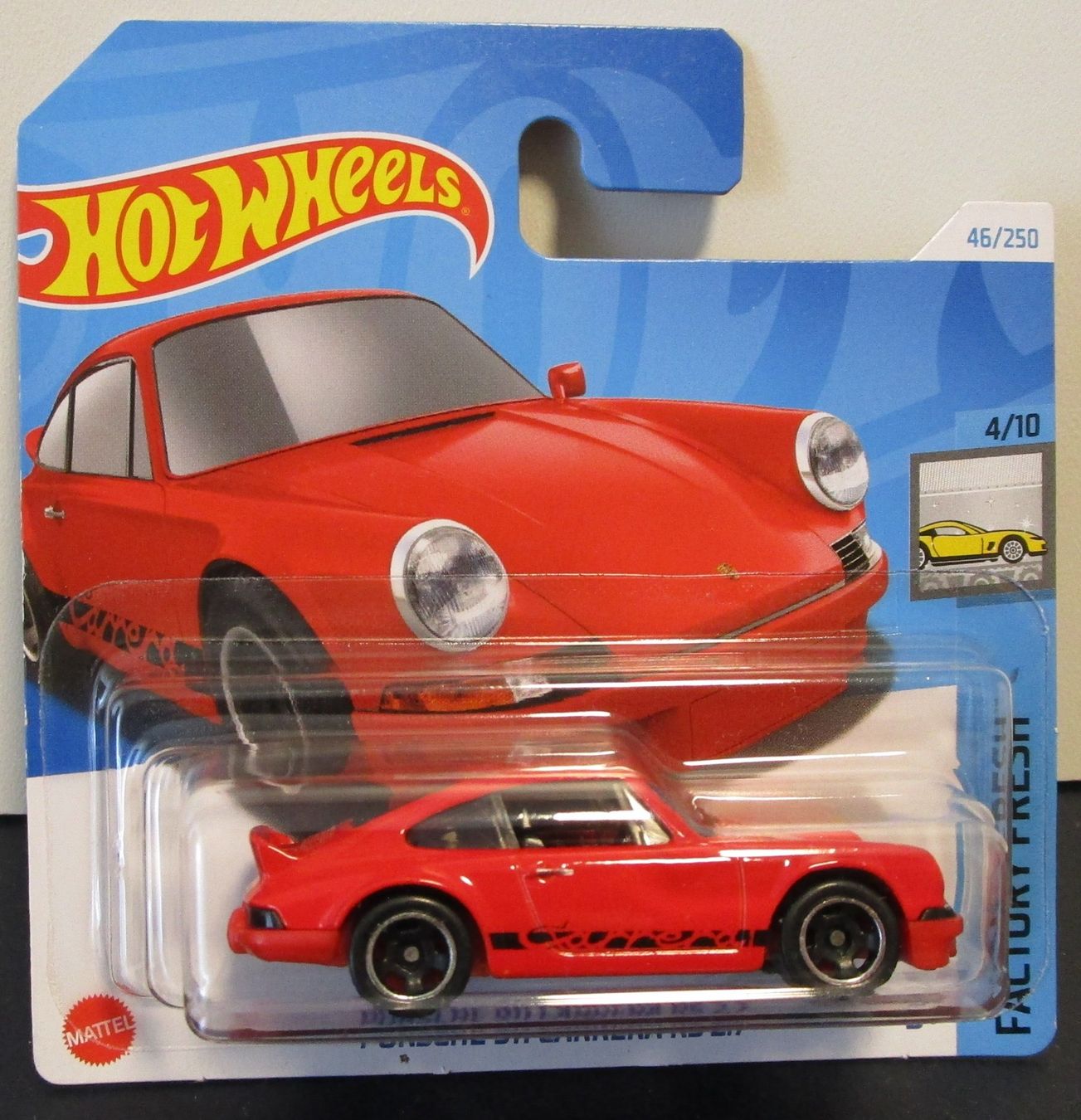 Porsche Modellautos: HOT WHEELS PORSCHE 911 CARRERA - HTD08 – Neu und originalverpackt aus Chêne-Bourg von breno56