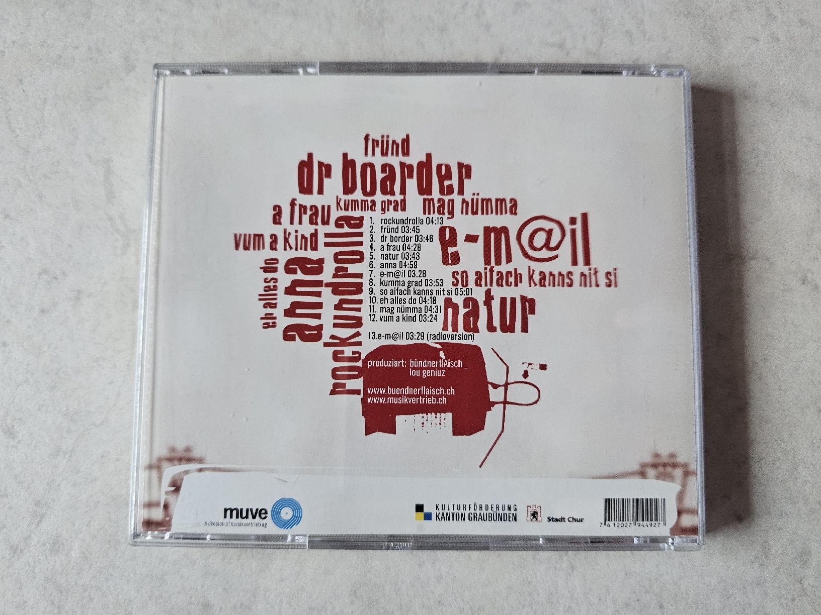 CD: Bündnerflaisch  -  Gsesch Guat Us – Usato da Schneisingen venduto da backstore24 1