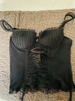 Bustier noir marque Chantelle. Porté 2x