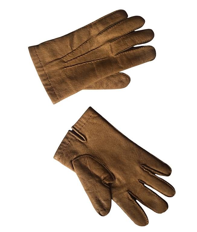 Sonstige Accessoires für Herren: Lederhandschuhe mit Woll/Baumwoll Futter – Gebraucht aus Wegenstetten von secondhand.jpg