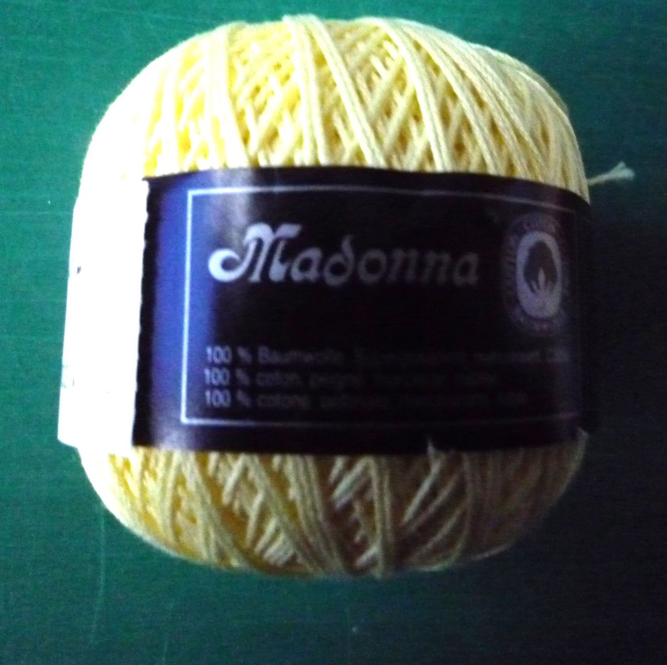 Lana: 1 Knäuel Madonna Garn / gelb – Nuovo (secondo la descrizione) da Rafz venduto da Sonnenblume305