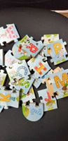 Puzzle éducatif en bois enfants - Lettres & Animaux Complet!