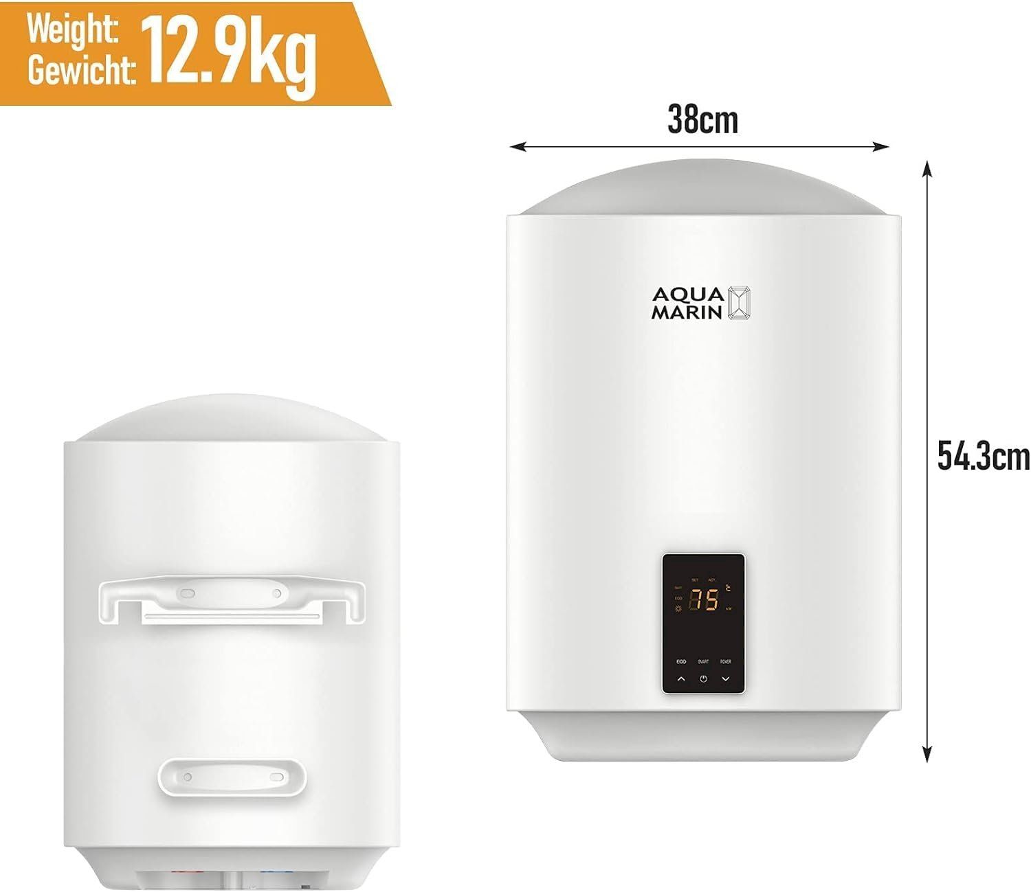 Sanitari: Elektro SMART Warmwasserspeicher 30L – Nuovo e nell'imballaggio originale da Bottighofen venduto da zaap 7