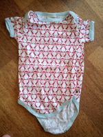 Baby Body kurzarm Pinguin Motiv Grösse 62/68 gut erhalten