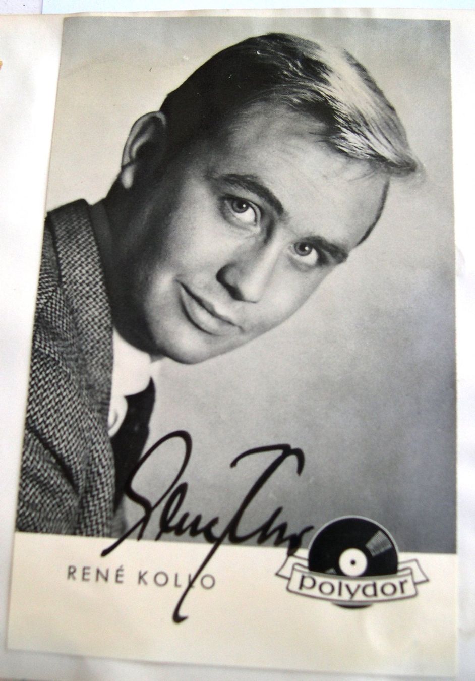 Autografi: Original Autogrammkarte René Kollo – Usato da Illgau venduto da spanistroj
