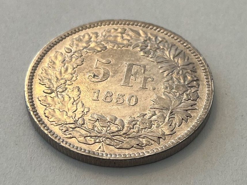 Tutti le monete: 5 Franken 1850, Sehr schön!!! – Usato da Tägerwilen venduto da Beata1sager 2
