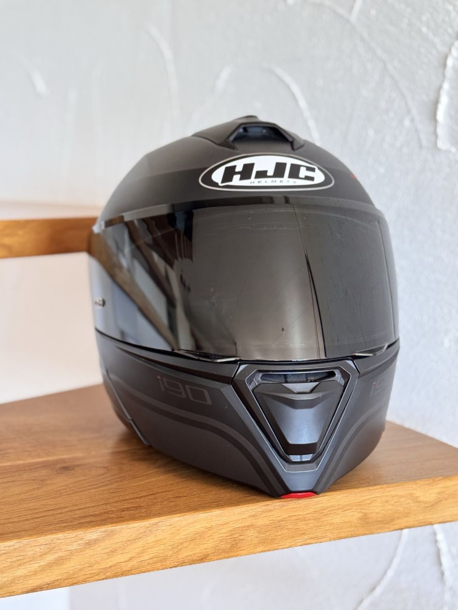 HJC Caschi & visiere: HJC Motorradklapphelm mit extra dunklem Visier – Nuovo (secondo la descrizione) da Unterlunkhofen venduto da getwellsoon
