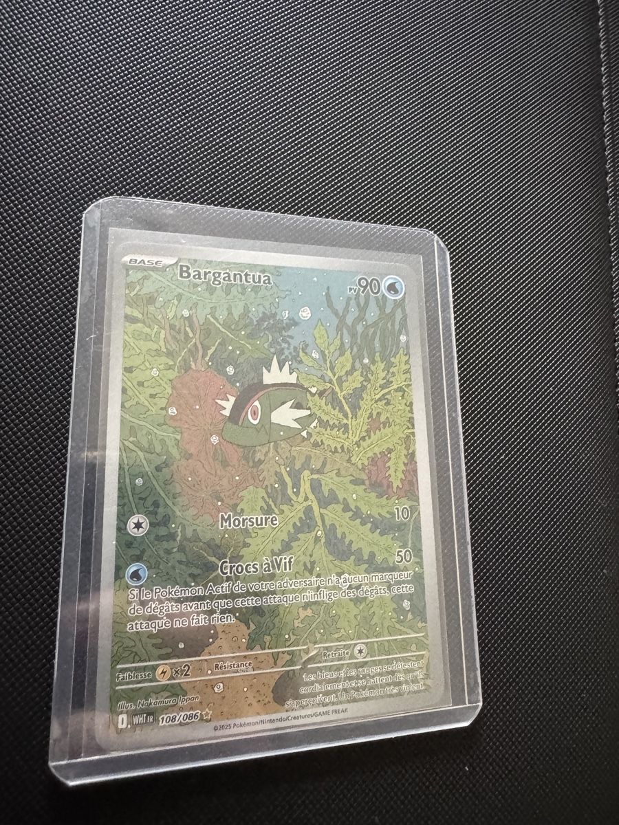 Pokémon Carte collezionabili: Bargantua 108/086 AR FR NM carte Pokémon – Nuovo e nell'imballaggio originale da Courtepin venduto da cr7_jk98 2