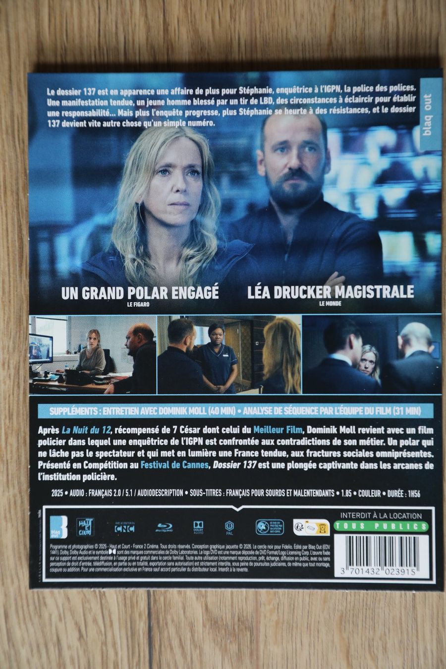 Alle DVDs: Blu-ray DOSSIER 137                   En français – Gebraucht aus Porrentruy von tupatup 1