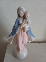 Vintage Figur heilige Maria Madonna mit Jesuskind Höhe 24 cm