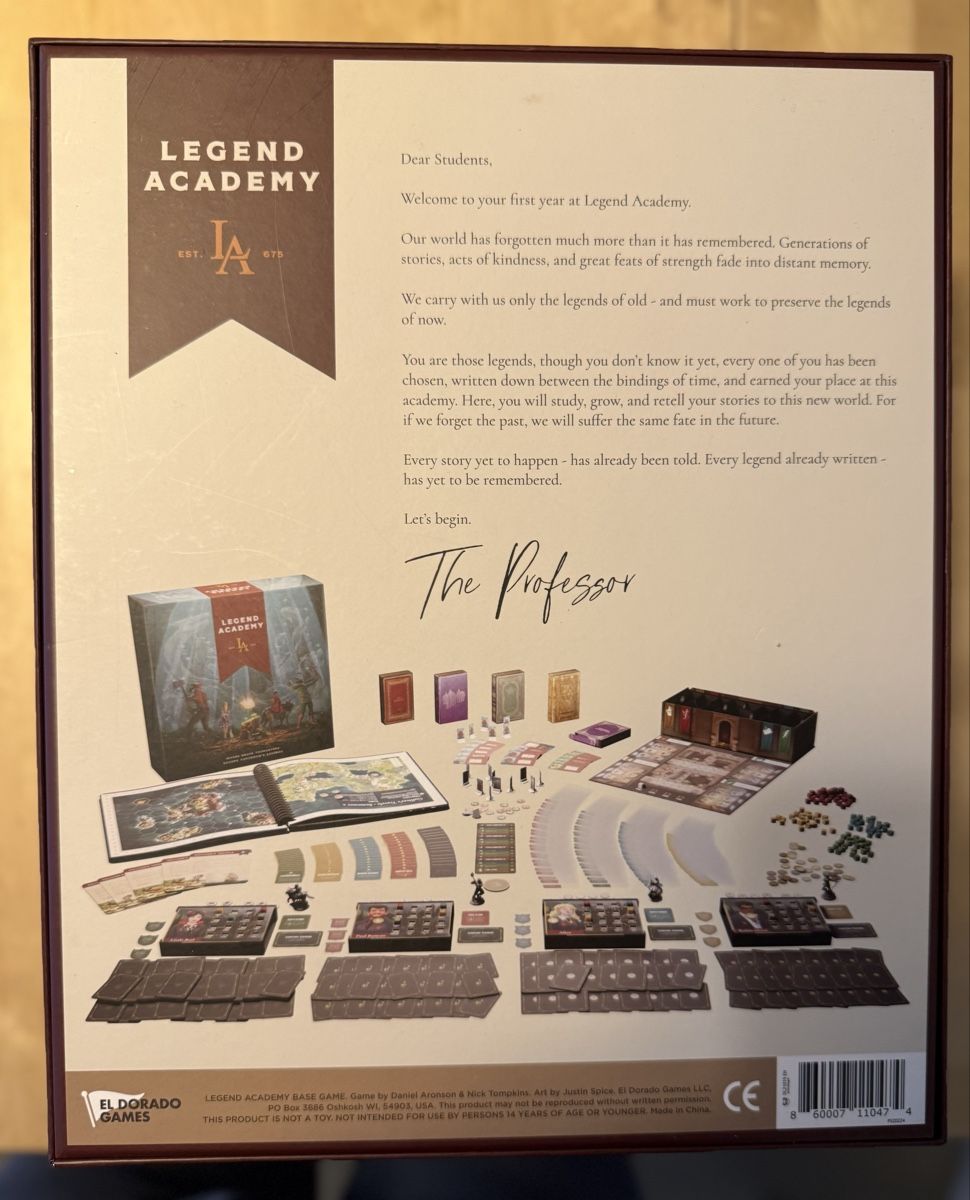 Giochi: Legend Academy (anglais) – Nuovo (secondo la descrizione) da Meinier venduto da fabdab 2