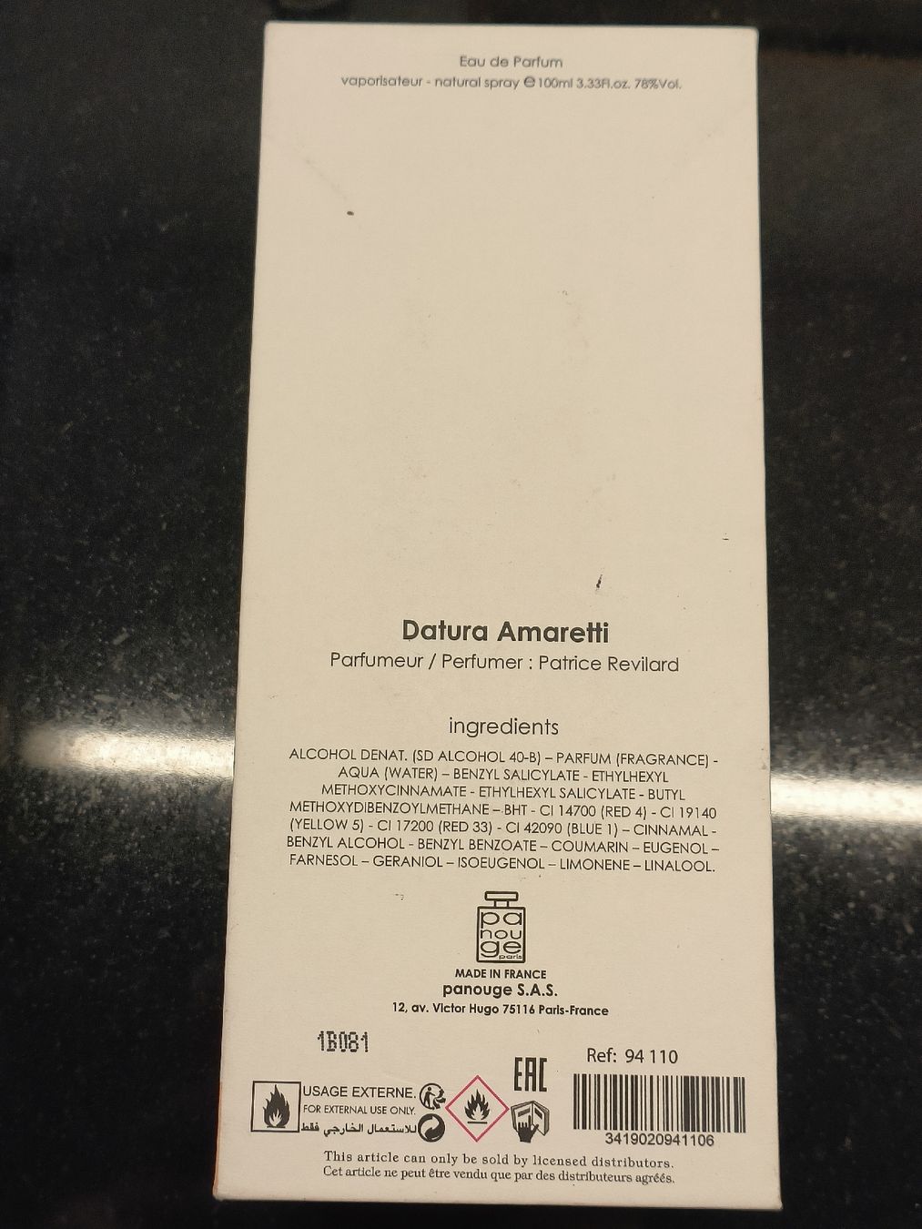Profumi & Eau de Toilette: Datura Amaretti  Matières Libres EDP 100ml – Usato da Carouge GE venduto da pro_xrm5 9