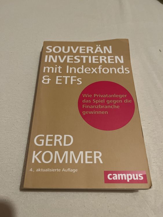 Souverän Investieren Mit Indexfonds Und ETFs Gerd Kommer | Kaufen Auf ...