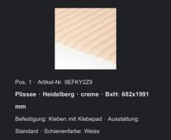 Plissee