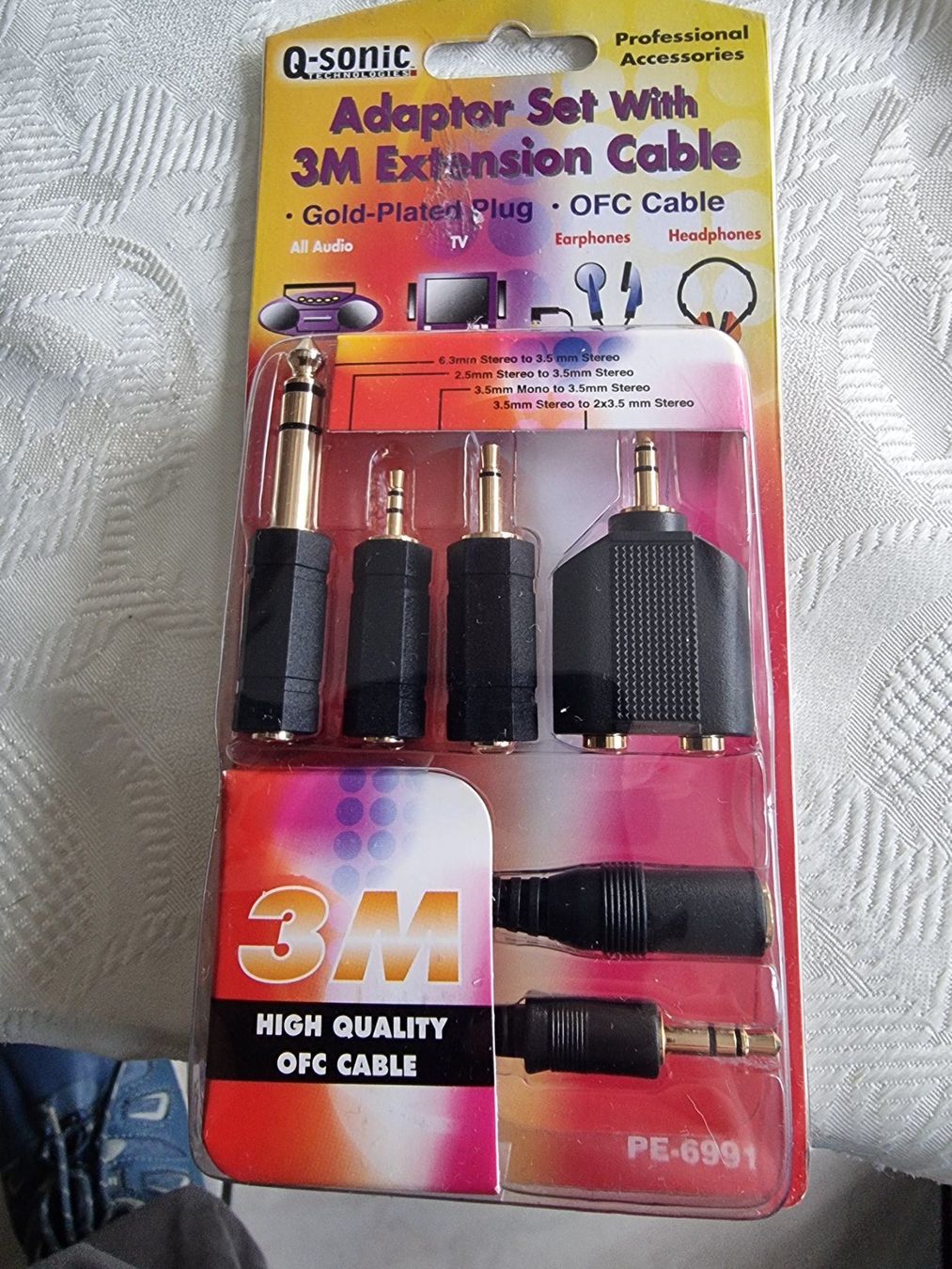 3M Cavi: set di spinotti 3m extension cable – Nuovo e nell'imballaggio originale da Wohlen AG venduto da poliziotto008