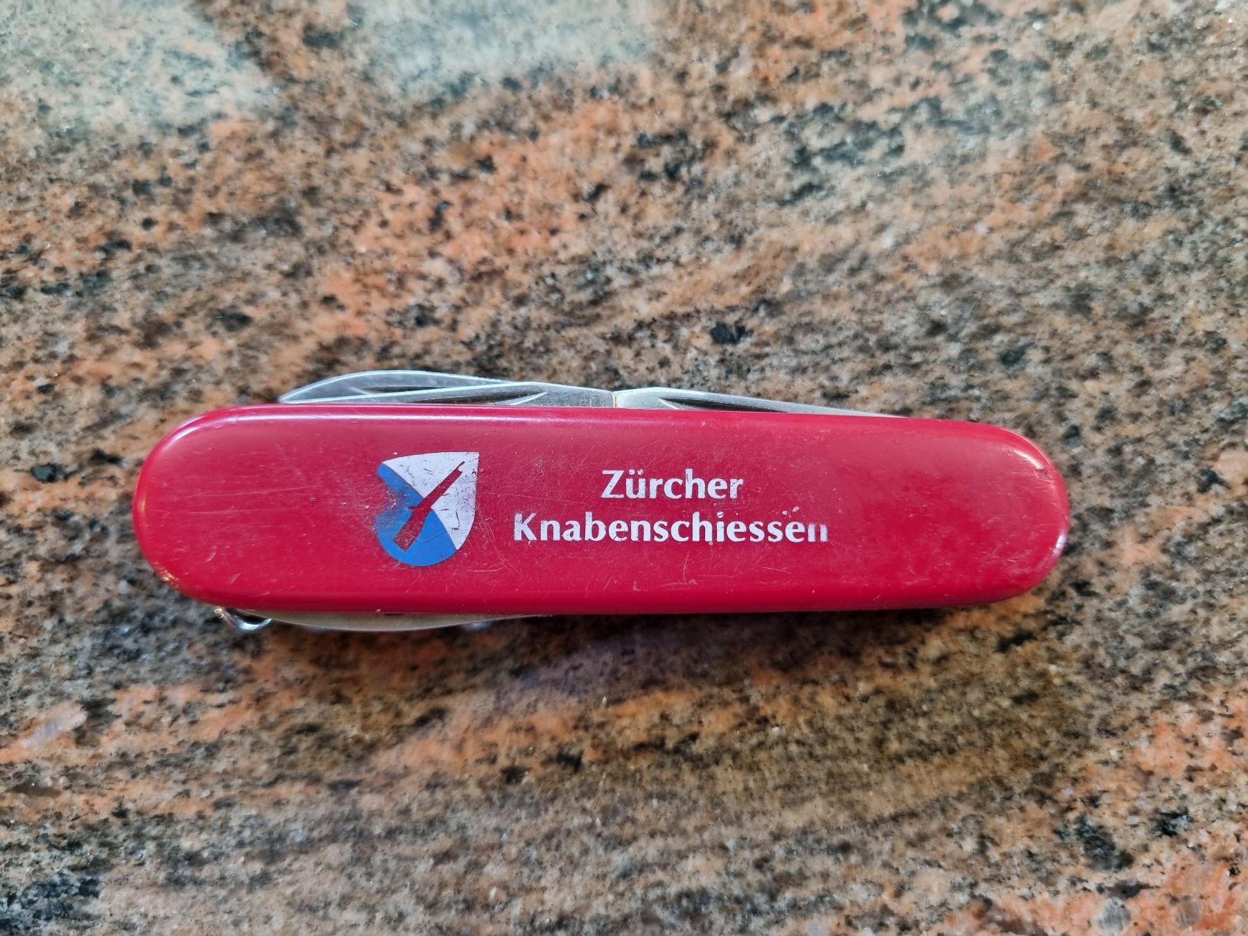 Victorinox Taschenmesser: Victorinox Sackmesser Rot, Zürcher Knabenschiessen – Gebraucht aus Trachslau von post35 1