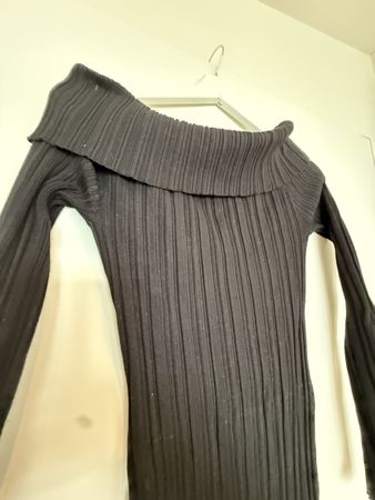 H&M Strickkleid, Schwarz, Gr. S, Top Zustand für Herbst!