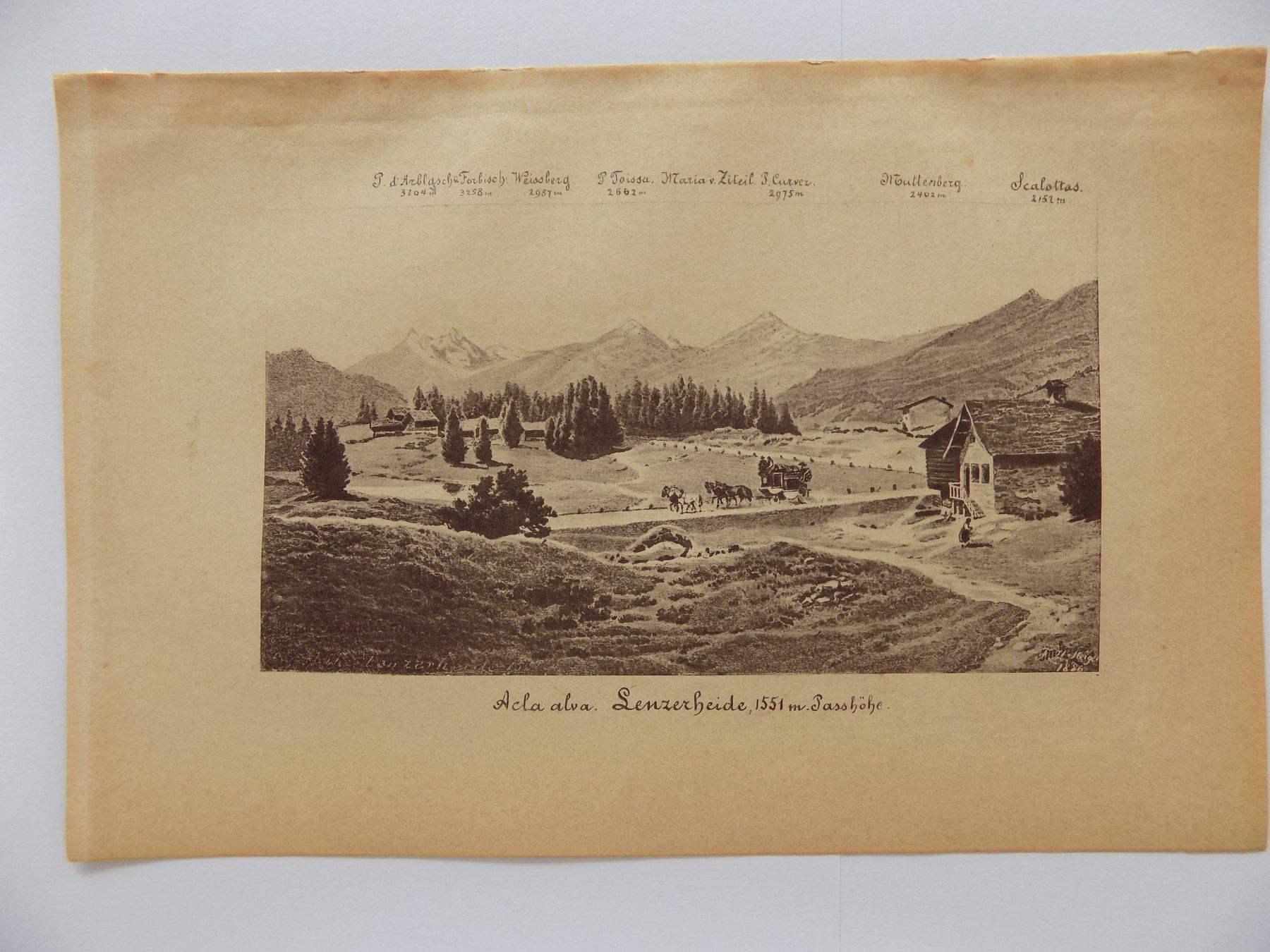 Stiche: Lenzerheide Acla Alva – Gebraucht aus Risch von Rischli15