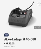 Husqvarna Akku Ladegerät 40-C80, Neu 2 Jahre Garantie