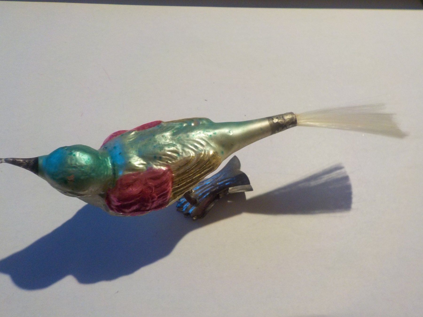 Statuette: antiker Weihnachtsbaumvogel (1) – Usato da Muri b. Bern venduto da Eventverkauf