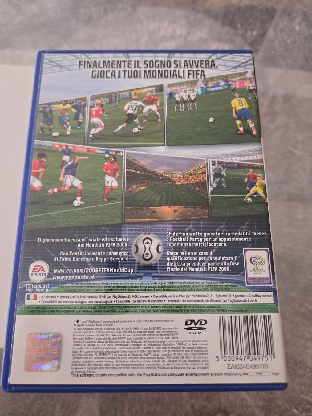 Giochi: FIFA Germany 2006 PS2 (IT) – Usato da Bussigny venduto da Kfdlt 1