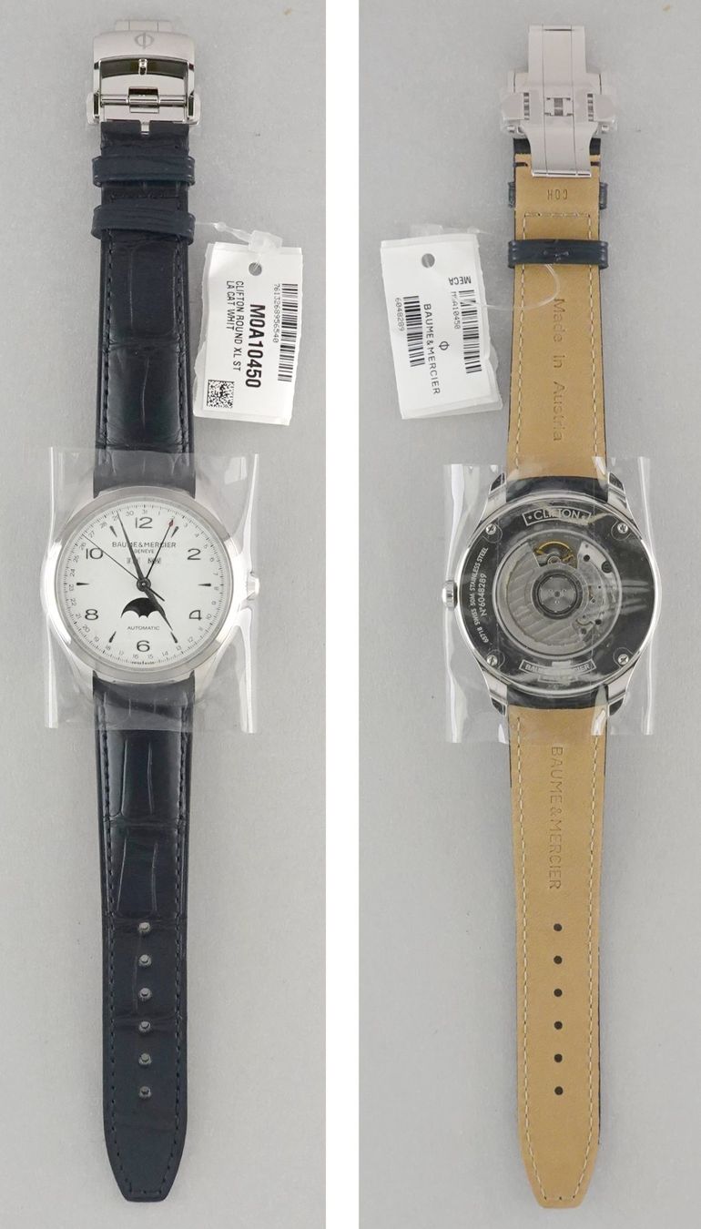 Orologi: Baume & Mercier Clifton Ref. MOA10450 NEU – Nuovo (secondo la descrizione) da Meilen venduto da Anonymous3 2