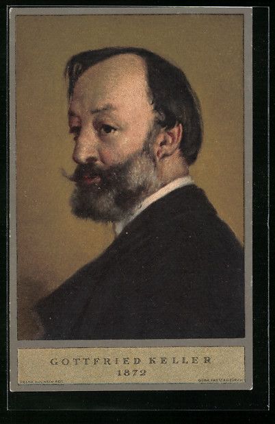 Ansichtskarten: Schweizer Bundesfeier 1919, Gottfried Ke – Gebraucht aus Berlin von bartko-reher