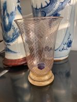 Wunderbare Murano Vase von CENEDESE mit Gold