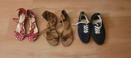 Sandalen Set Gr.40