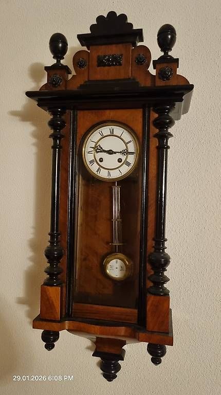 Orologi da terra & Orologi da parete: Pendeluhr 1900 – Usato da Bellach venduto da P.Boillat 1