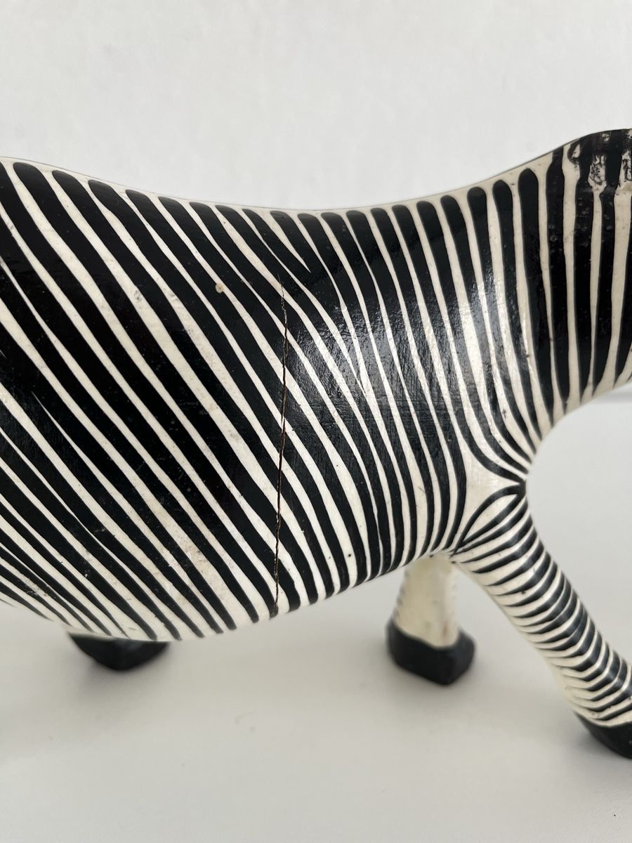 Statuette: Zebra Gruppe aus Holz – Usato da Wetzikon ZH venduto da seli03 5