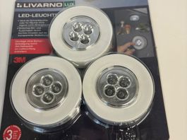 LED Unterbauleuchten, 3er-Set, kabellos für Kleiderschrank.4