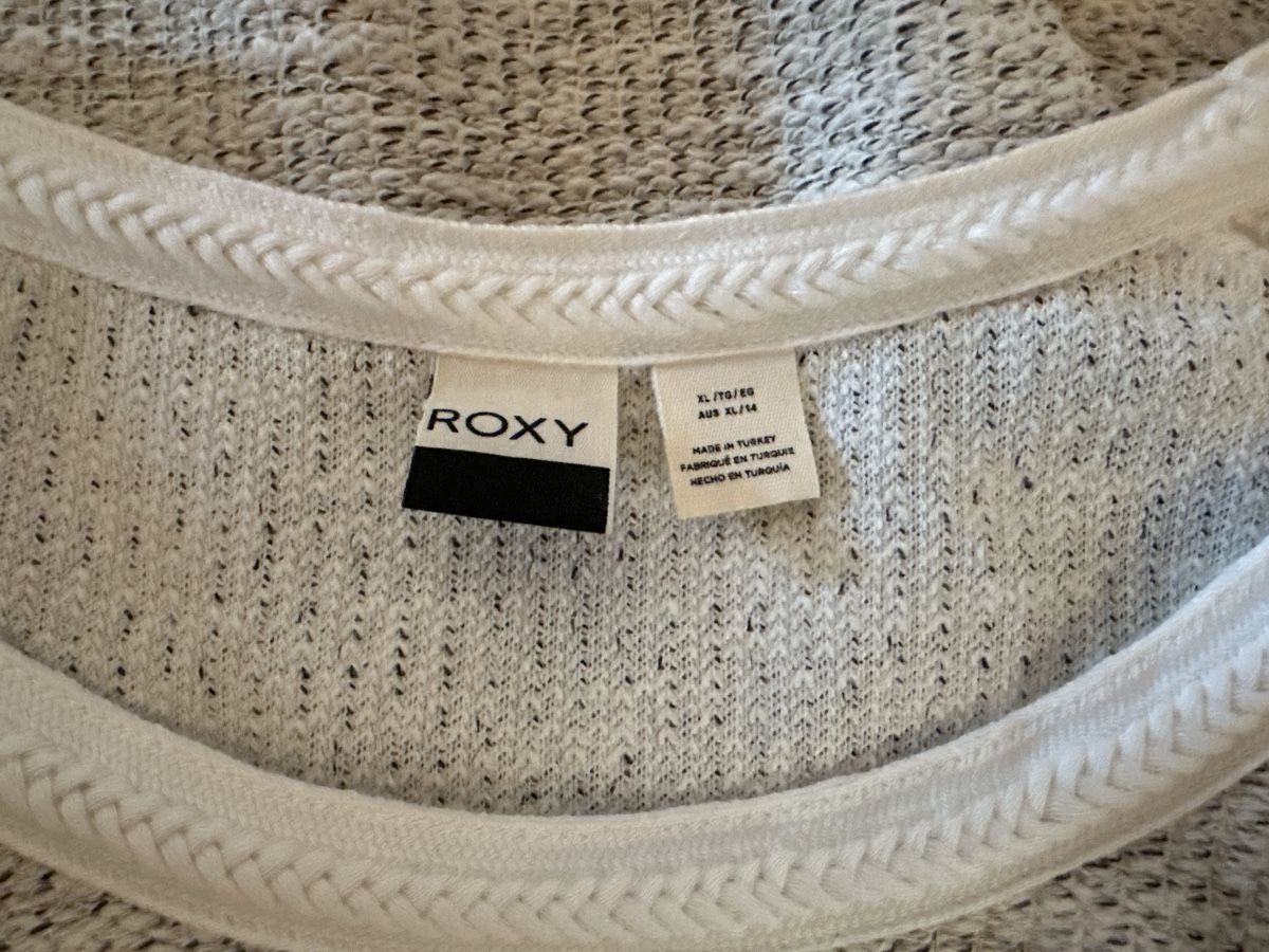 Roxy Maglioni & Felpe: Roxy Pullover, Grösse XL, Beige/Weiss, einf. Brustweite 60cm – Usato da Wald AR venduto da Jakusi95 2