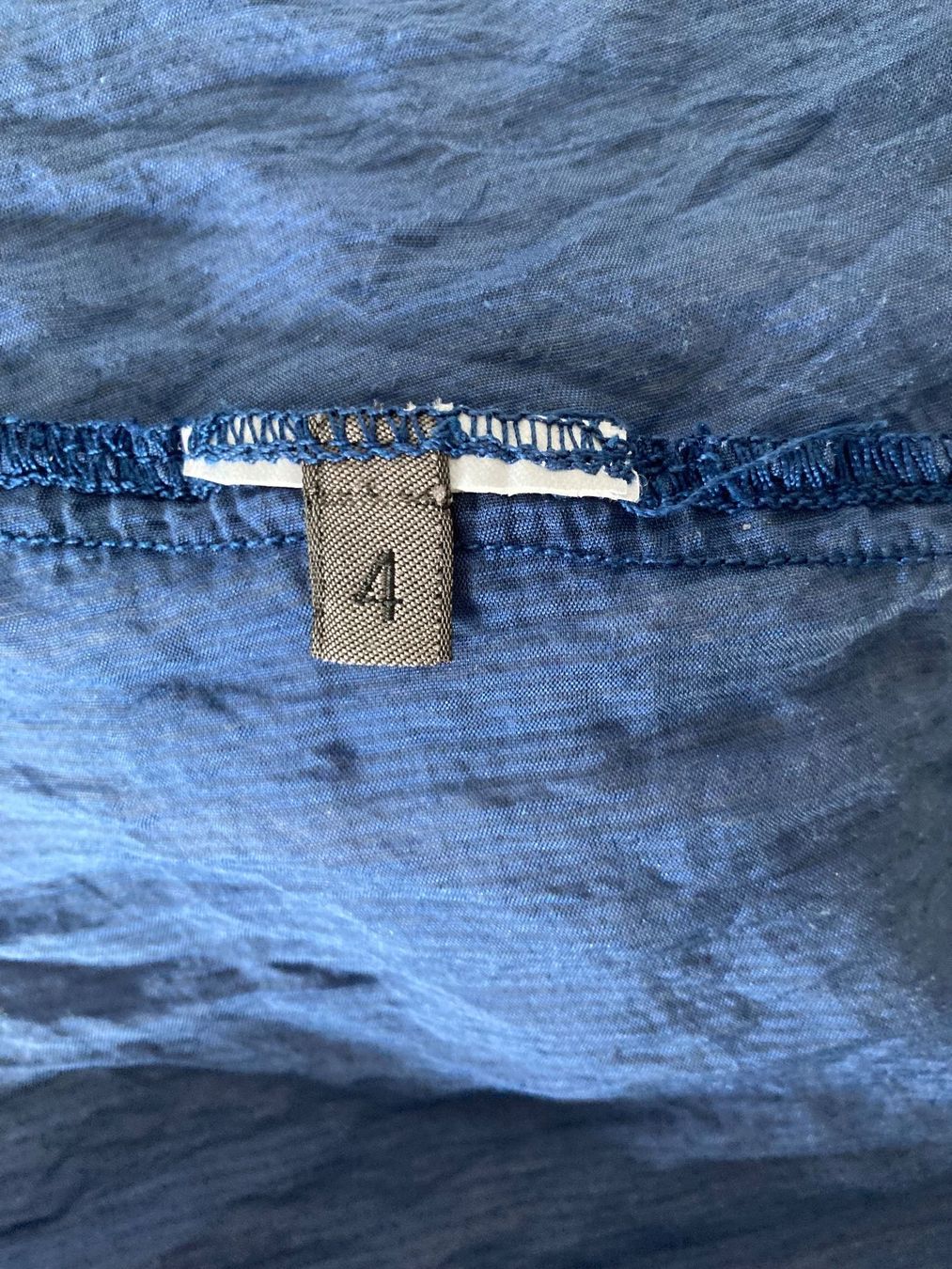 Oska Camicette: Oska Bluse/Rock 4 Oversize blau – Usato da Fehraltorf venduto da mayalotto 3