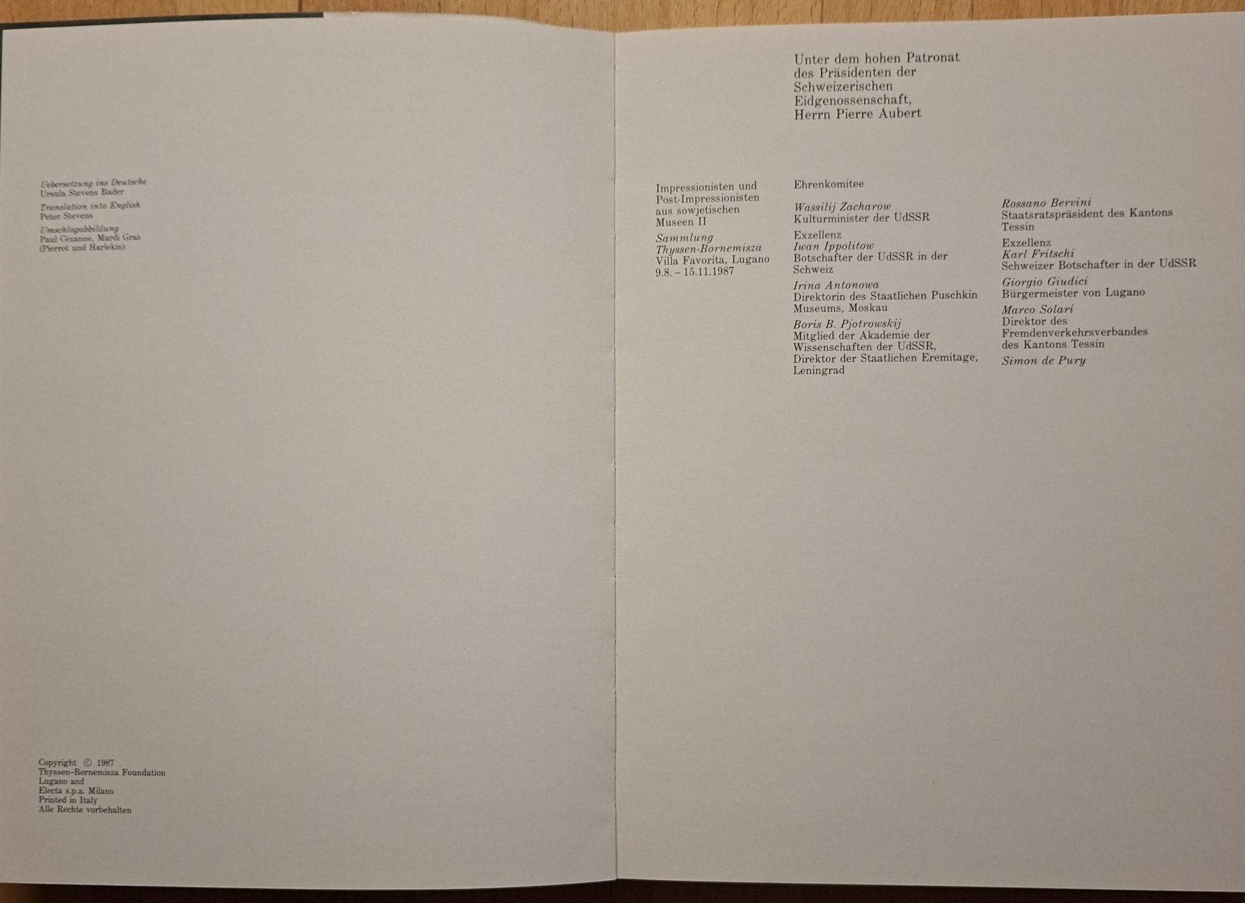 Bücher: Kunstbuch Impressionisten und Post-Impressionisten II – Gebraucht aus Niederglatt ZH von Siegfried67 2