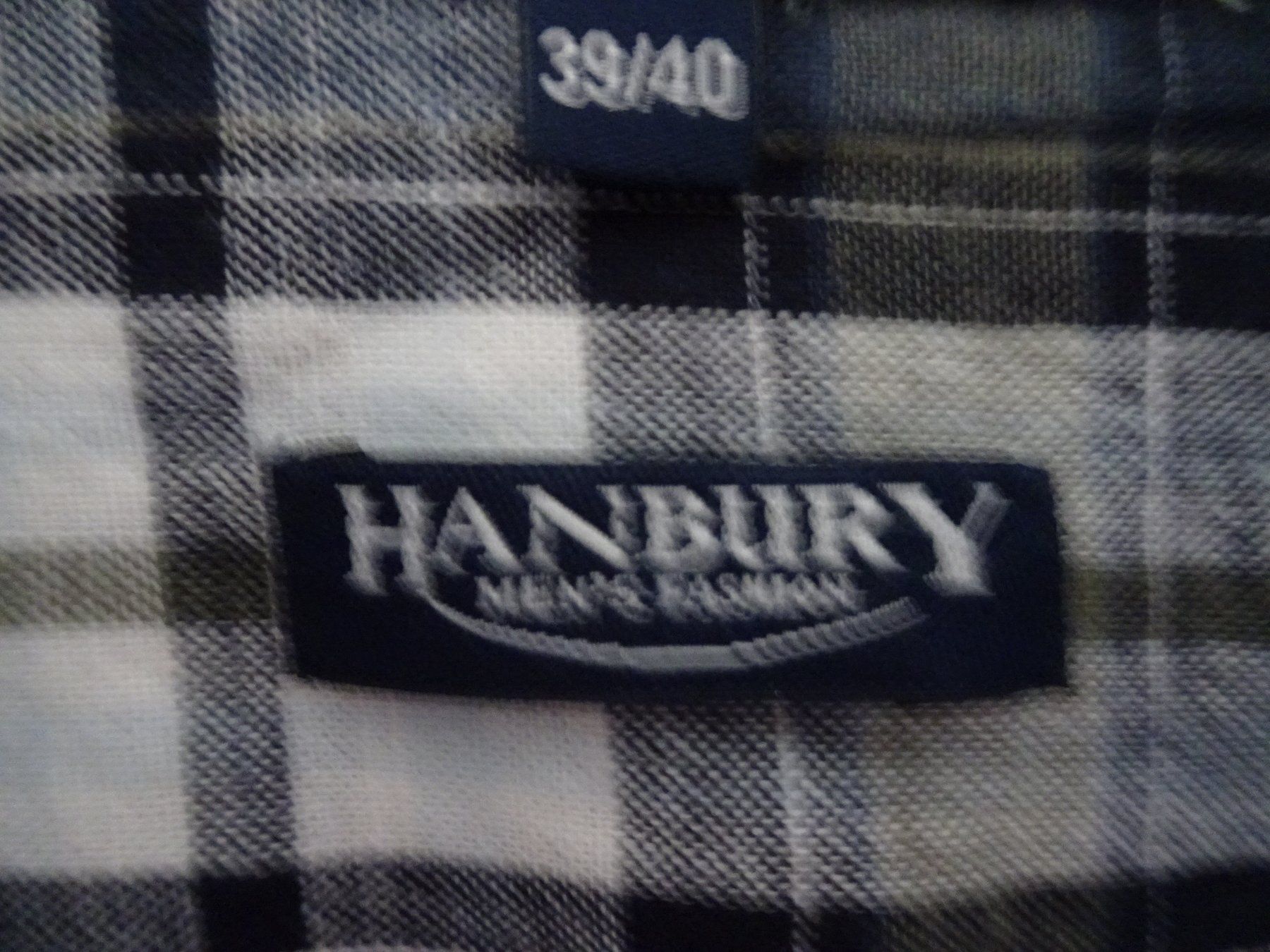 Camicie: HANBURY Herren Hemd Gr. 39/40 kariert – Usato da Winkel venduto da rsuzh 3