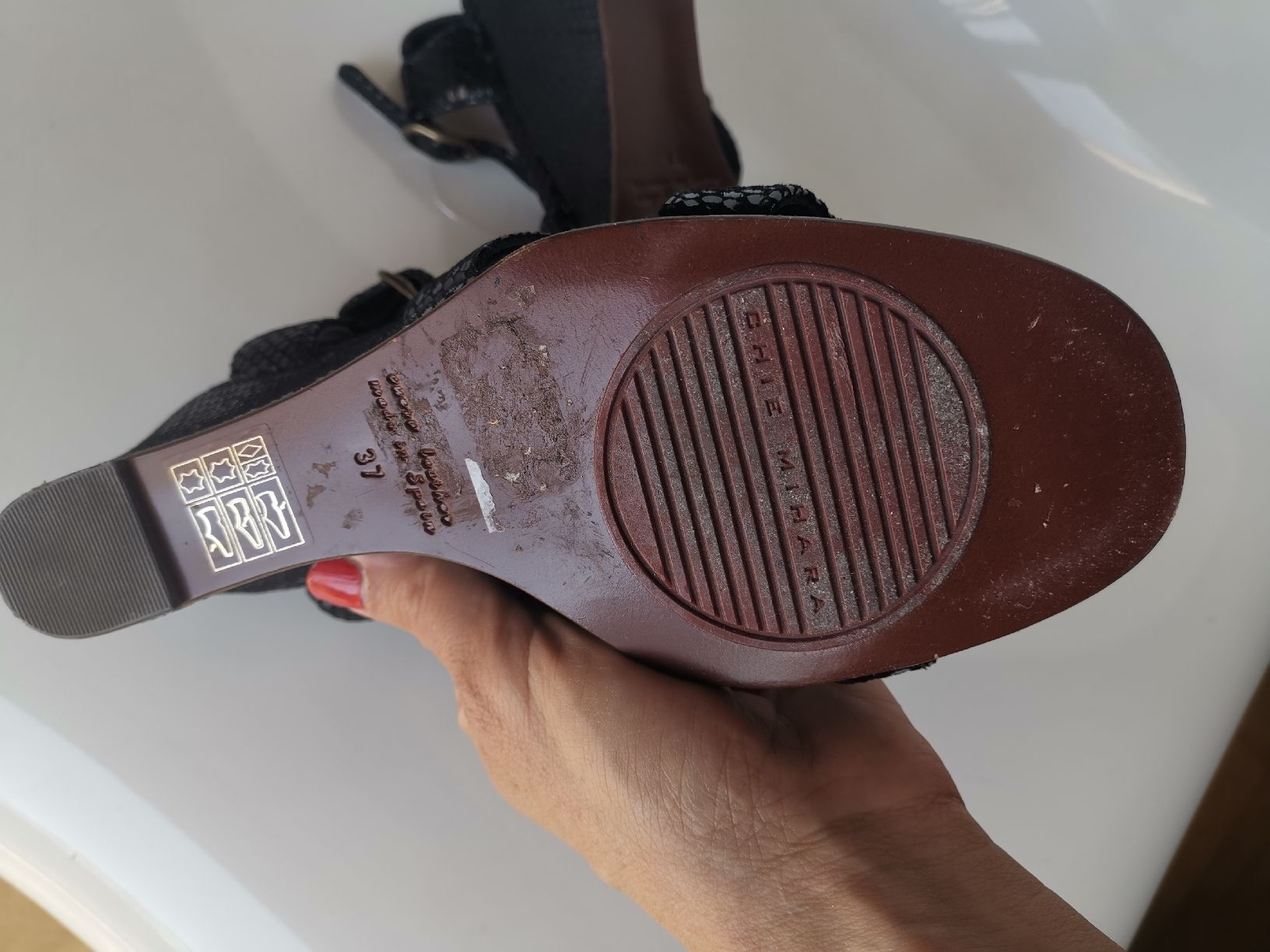 Chie Mihara Chaussures femmes: Chie Mihara Keilsandale  – D'occasion à Uerikon par pink_flamingo 2
