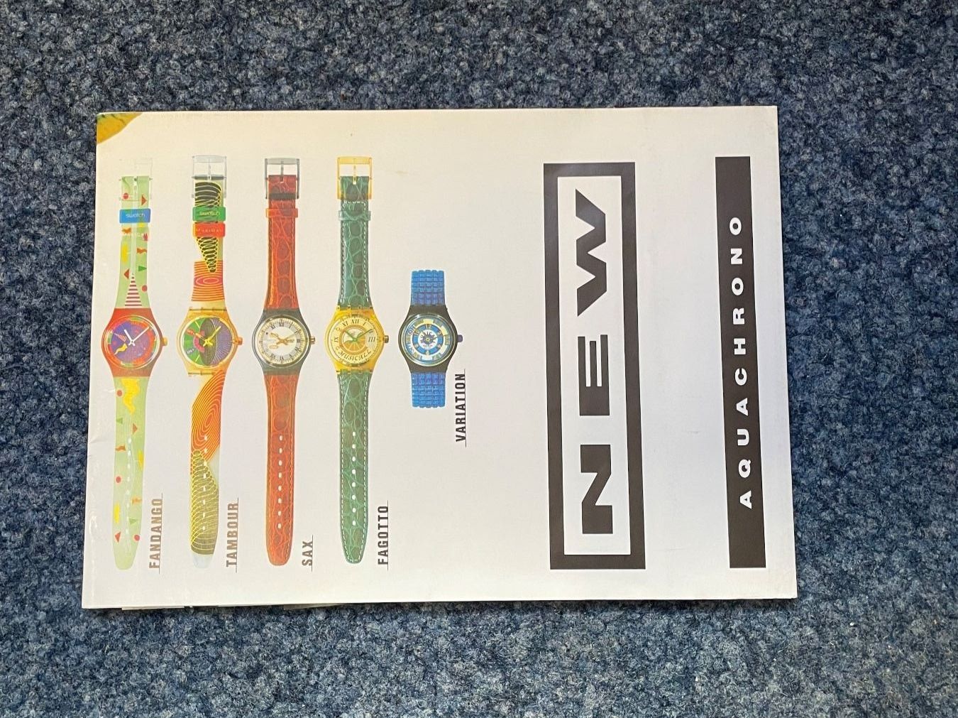 Swatch Documenti: Swatch Spring/Summer 1994 Prospekt – Nuovo (secondo la descrizione) da Wilen b. Wil venduto da Alvaro00 1