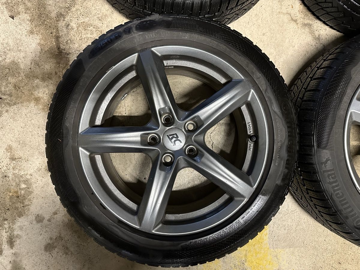Pneus & Kompletträder: 4 Winterräder Brock Alloy Wheels RC24 225/50 R17 – Gebraucht aus Schwyz von mar_xvd2 1