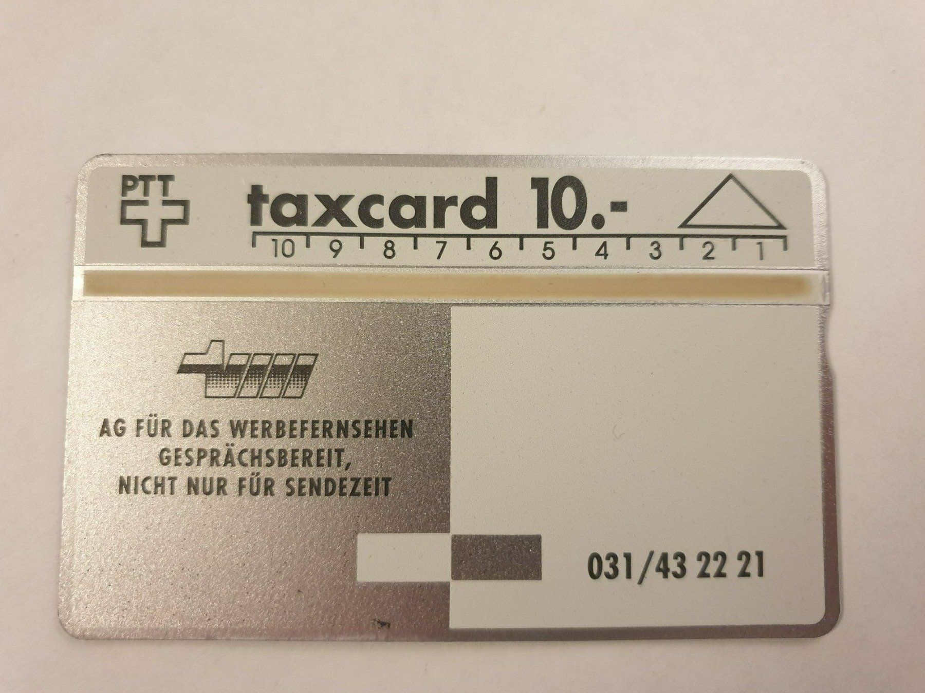 Schede telefoniche: Werbefernsehen ungebr – Nuovo (secondo la descrizione) da Rain venduto da chesz