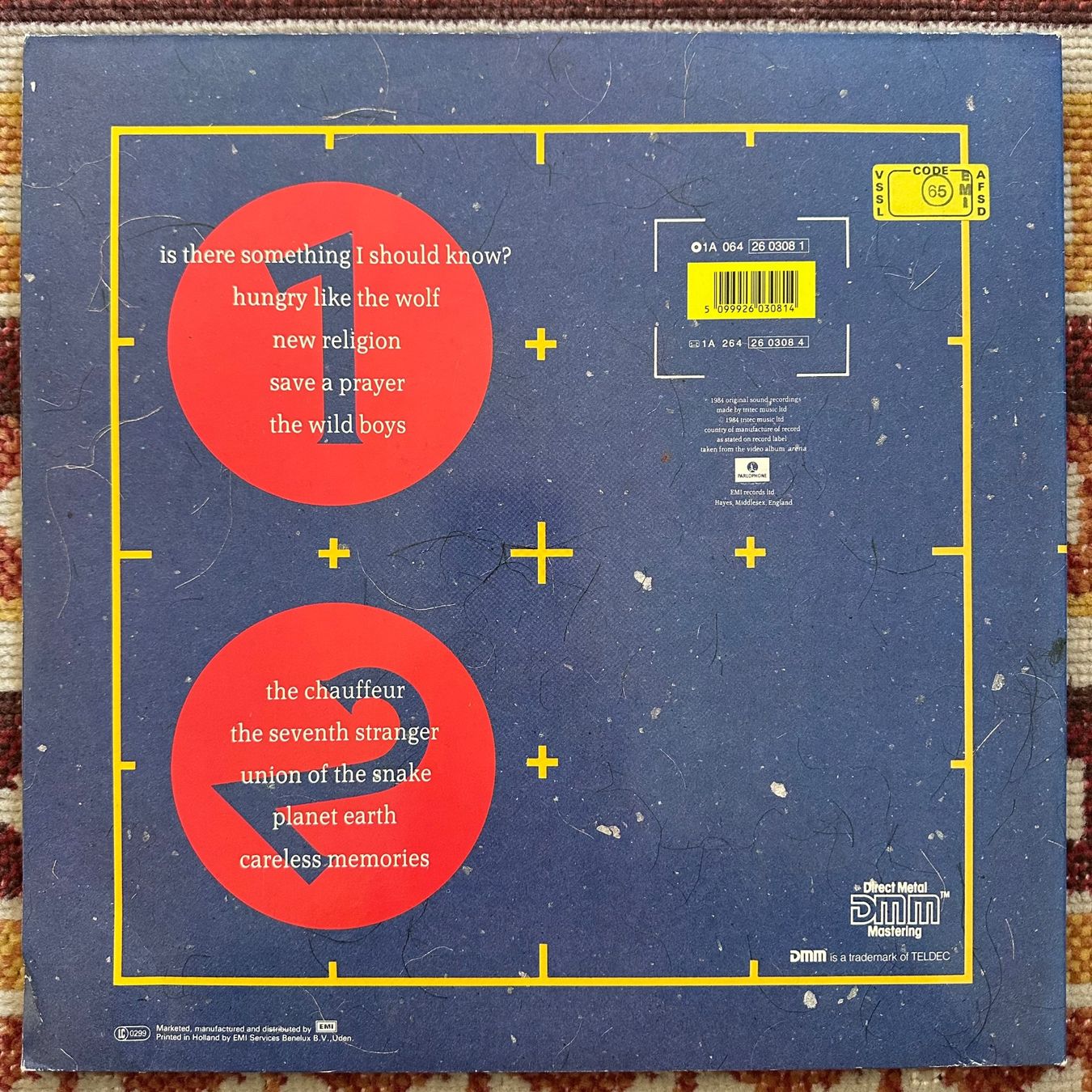 Dischi in vinile: LP - Duran Duran - Arena – Usato da Breganzona venduto da Onairda75 1