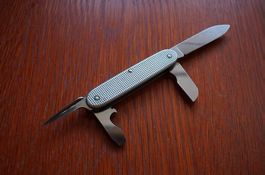 Victorinox Old Cross Silver Alox Electrician Swiss Army