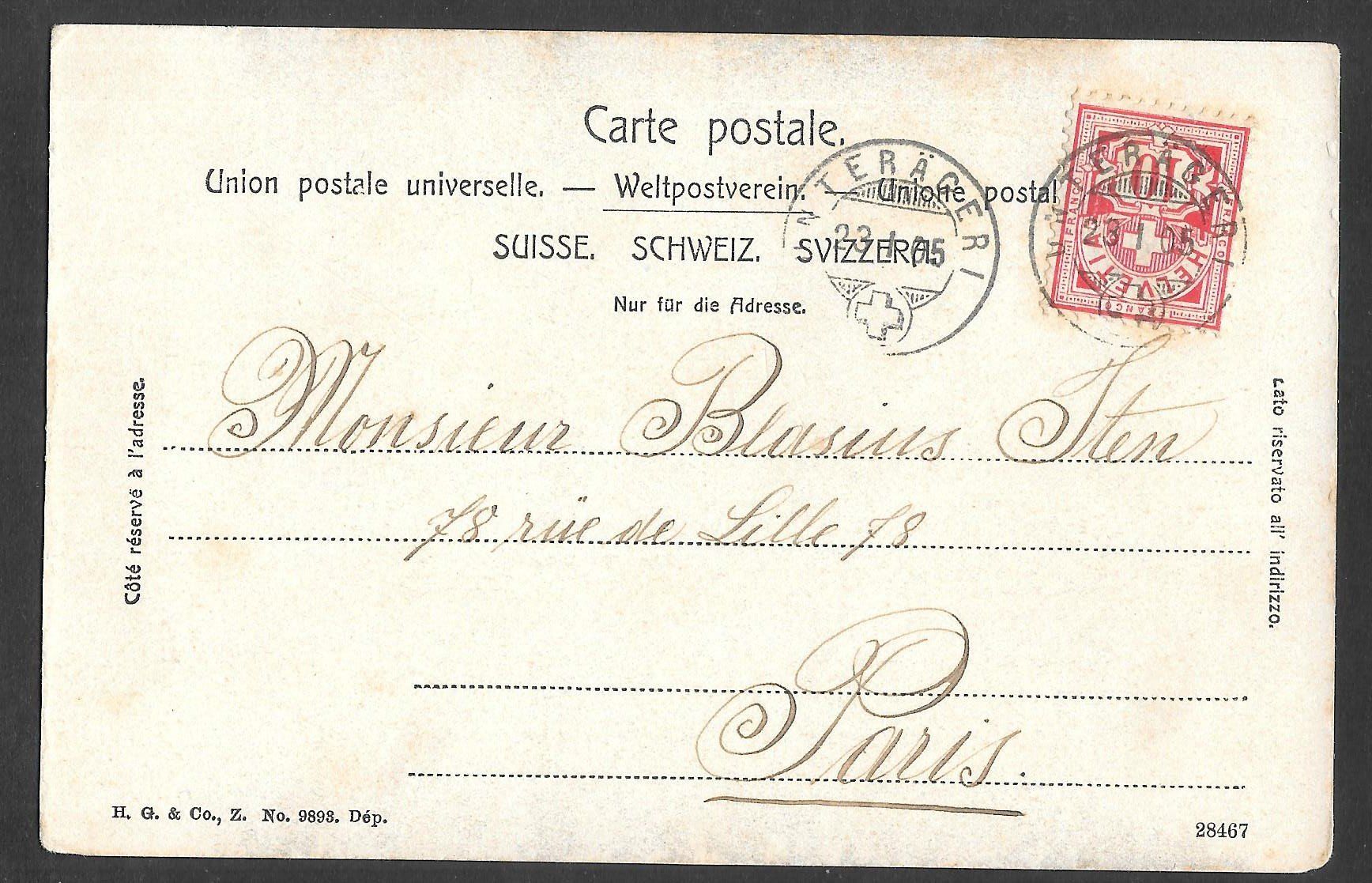 Cartes postales: Unterägeri Kindersanatorium Erliberg – D'occasion à Olten par clotaldi 1