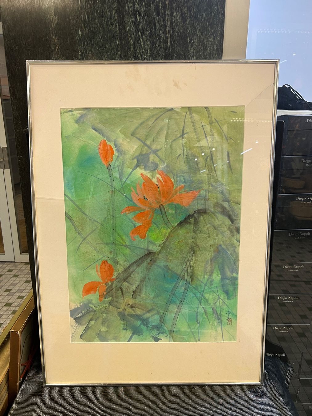 Gemälde: PEINTURE CHINOISE SIGNÉE – Gebraucht aus Genève von Qanil77