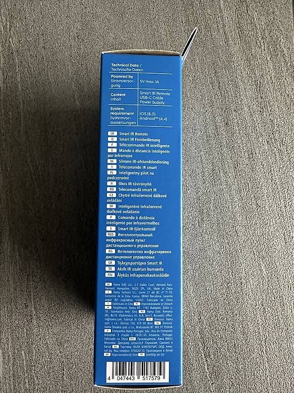 Hama Fernbedienungen: Smart IR Remote Hama neu – Neu und originalverpackt aus Bassersdorf von semirsh 3